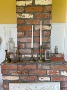 Brass-Candlesticks-Milk-Bottles