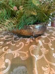 Brass-Footed-Planter