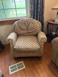 Floral-Armchair