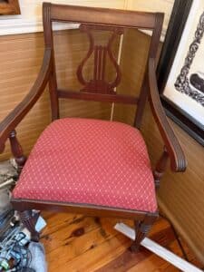 Lyre-Back-Armchair