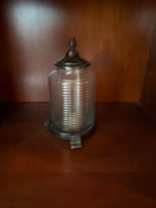 Ribbed-Glass-Jar