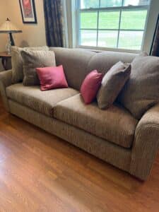 Tan-Chenille-Sofa