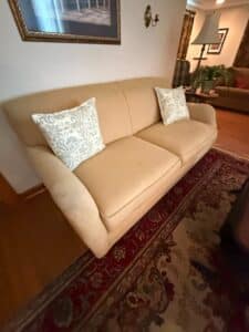 Tan-Sofa
