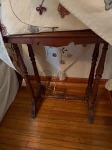 Turned-Leg-Side-Table