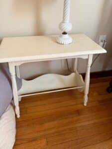 White-Side-Table
