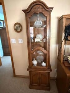 Ethan-Allen-Country-French-Curio-Cabinet