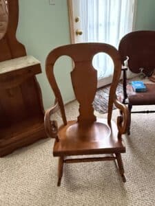 Vintage-Tell-City-Maple-Balloon-Back-Rocking-Chair