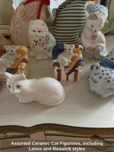 Assorted-Ceramic-Cat-Figurines-including-Lenox-and-Beswick-styles-fourth-image