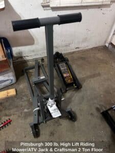 Pittsburgh-lb.-High-Lift-Riding-Mower-or-ATV-Jack-Craftsman-Ton-Floor-Jack-second-image