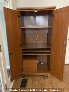 Sauder-Harvest-Mill-Computer-Armoire