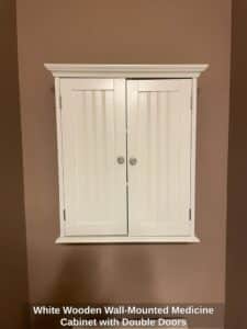 White-Wooden-Wall-Mounted-Medicine-Cabinet-with-Double-Doors