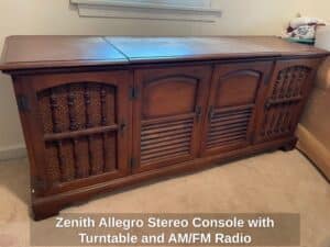 Zenith-Allegro-Stereo-Console-with-Turntable-and-AM-or-FM-Radio