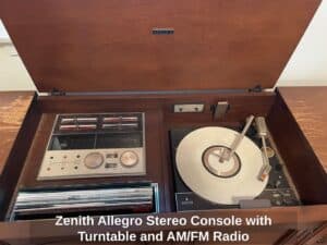 Zenith-Allegro-Stereo-Console-with-Turntable-and-AM-or-FM-Radio-third-image