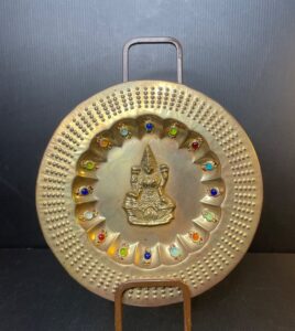Brass-Ashtalakshmi-Wall-Hanging-with-Gemstones