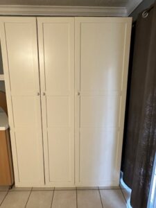IKEA-PAX-Wardrobe-with-TYSSEDAL-Doors