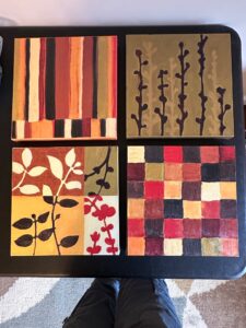 Set-of-Four-Modern-Abstract-Canvas-Art-Prints-by-Gail-Altschuler