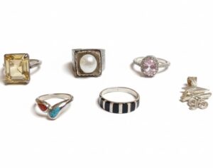 Sterling-Silver-Rings-and-Pendant
