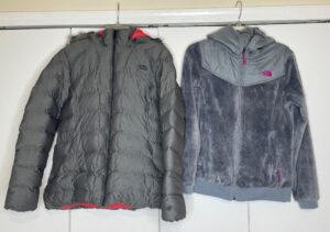 The-North-Face-Down-Jacket-and-Fleece-Jacket