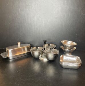 Vintage-Stainless-Steel-Kitchenware-Assortment