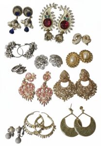 Vintage-and-Contemporary-Fashion-Earrings-second-image
