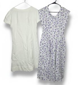 Bedford-Fair-Floral-Print-Dress-and-White-Lace-Trim-Dress