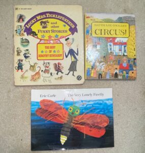 Childrens-Books-Lot-Lucky-Mrs.-Ticklefeather-Circus-The-Very-Lonely-Firefly
