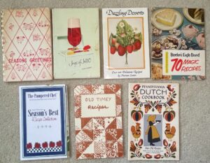 Collection-of-Vintage-Cookbooks-and-Recipe-Booklets