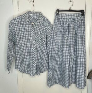 Gotcha-Covered-Vtg-Plaid-Shirt-and-Skirt-Set