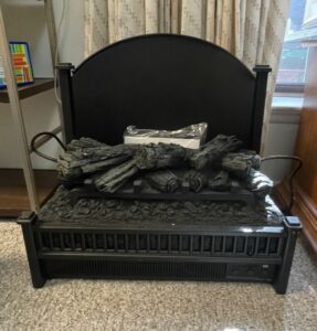 Pleasant-Hearth-Electric-Log-Set-with-Fireback