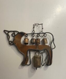 Rustic-Metal-Cow-Wind-Chime-with-Bells