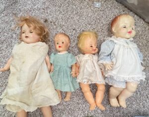 Vintage-Composition-Baby-Dolls