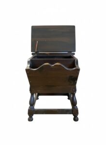 Vintage-Dough-Box-End-Table