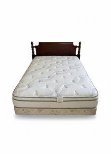 Wooden-Bed-Frame-with-Mattress