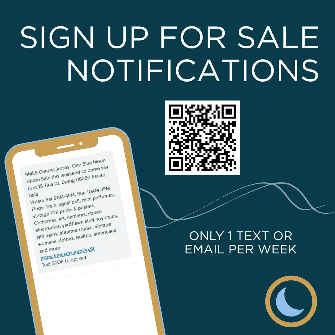 Sign up to receive sale notifications via text