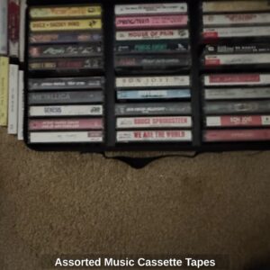 Assorted-Music-Cassette-Tapes