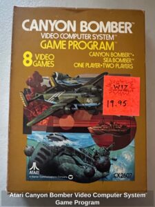 Atari-Canyon-Bomber-Video-Computer-System-Game-Program
