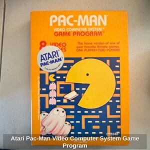 Atari-Pac-Man-Video-Computer-System-Game-Program