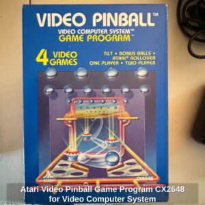 Atari-Video-Pinball-Game-Program-CX-for-Video-Computer-System