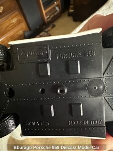 Bburago-Porsche-Diecast-Model-Car-third-image