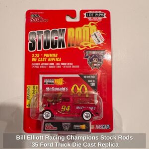 Bill-Elliott-Racing-Champions-Stock-Rods-Ford-Truck-Die-Cast-Replica-1