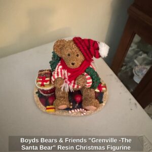 Boyds-Bears-Friends-Grenville-The-Santa-Bear-Resin-Christmas-Figurine