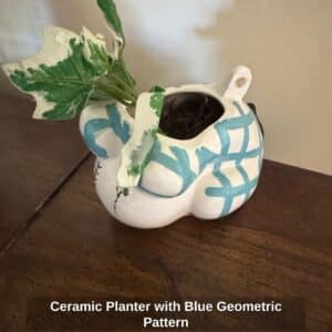 Ceramic-Planter-with-Blue-Geometric-Pattern-1