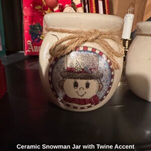 Ceramic-Snowman-Jar-with-Twine-Accent