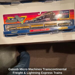 Galoob-Micro-Machines-Transcontinental-Freight-Lightning-Express-Trains-second-image-1