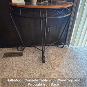 Half-Moon-Console-Table-with-Wood-Top-and-Wrought-Iron-Base-1