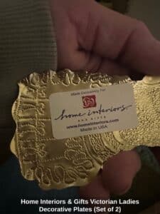 Home-Interiors-Gifts-Victorian-Ladies-Decorative-Plates-Set-of-second-image-1