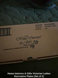 Home-Interiors-Gifts-Victorian-Ladies-Decorative-Plates-Set-of-third-image-1