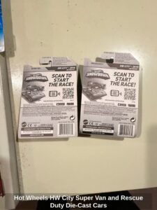 Hot-Wheels-HW-City-Super-Van-and-Rescue-Duty-Die-Cast-Cars-second-image-1