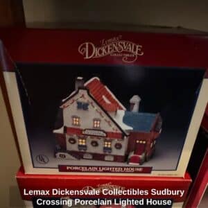 Lemax-Dickensvale-Collectibles-Sudbury-Crossing-Porcelain-Lighted-House