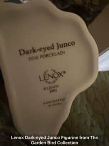 Lenox-Dark-eyed-Junco-Figurine-from-The-Garden-Bird-Collection-second-image-1